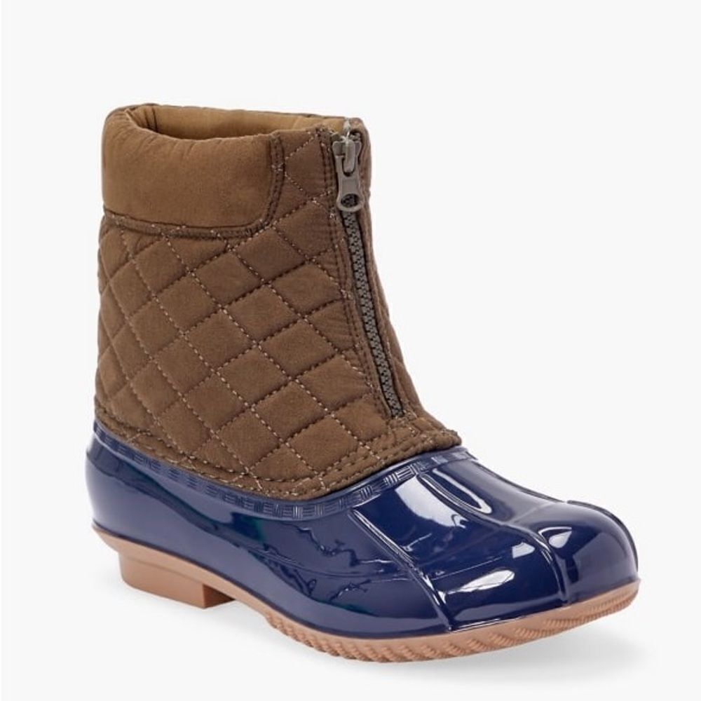 Evi Slip-On Quilted Duck Boot